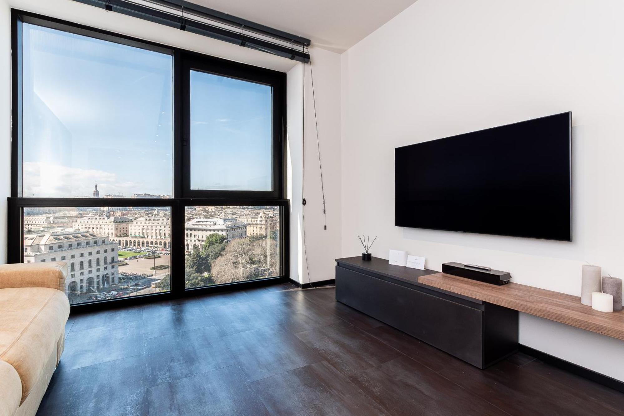 Free Parking In Luxury Suite With City View - Steps To Brignole Train Station เจนัว ภายนอก รูปภาพ